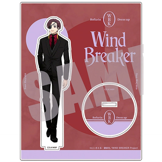 Hayato Suo Big Acrylic Stand Dress up Ver WIND BREAKER [USED]