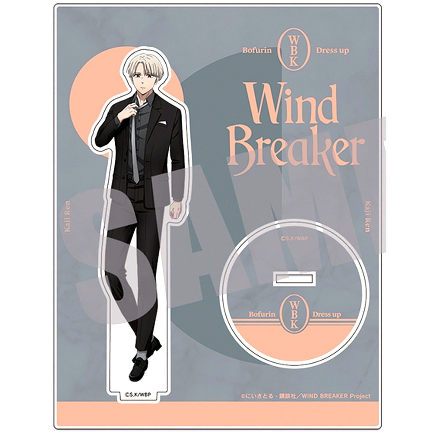 Ren Kaji Big Acrylic Stand Dress up Ver WIND BREAKER [USED]