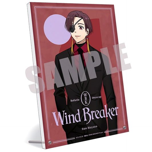 Hayato Suo Acrylic Art Board Dress up Ver WIND BREAKER [USED]