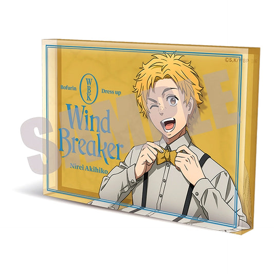 Akihiko Nirei Acrylic Block Dress up Ver. WIND BREAKER [USED]