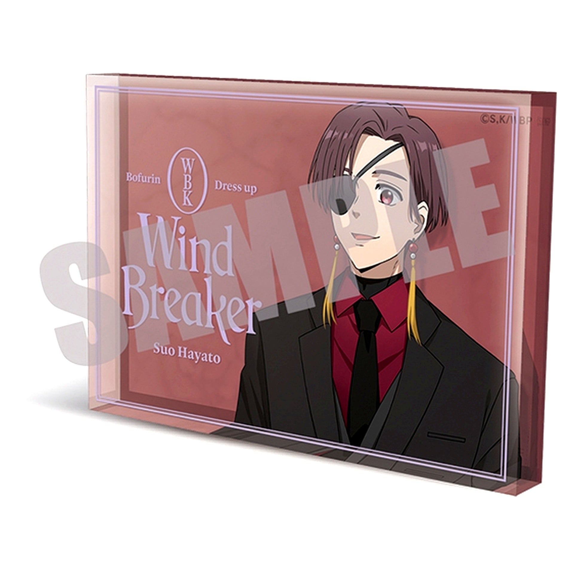Hayato Suo Acrylic Block Dress up Ver WIND BREAKER [USED]