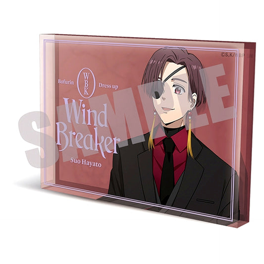 Hayato Suo Acrylic Block Dress up Ver WIND BREAKER [USED]