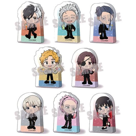 Set of 8 WIND BREAKER Trading Mini Acrylic Block PARTY Ver. [USED]