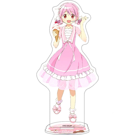 Madoka Kaname ice cream PARTY Puella Magi Madoka Magica Acrylic Stand [USED]