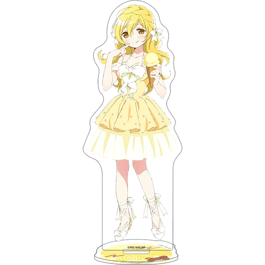 Mami Tomoe ice cream PARTY Puella Magi Madoka Magica Acrylic Stand [USED]