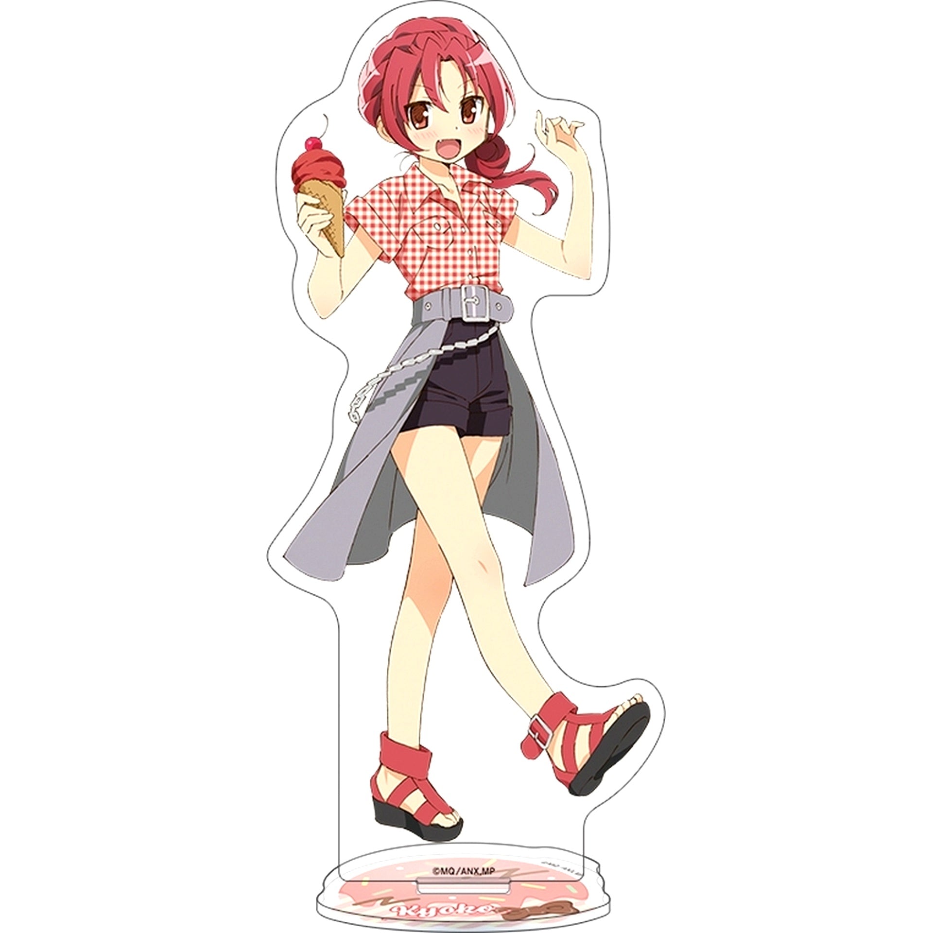 Kyoko Sakura ice cream PARTY Puella Magi Madoka Magica Acrylic Stand [USED]