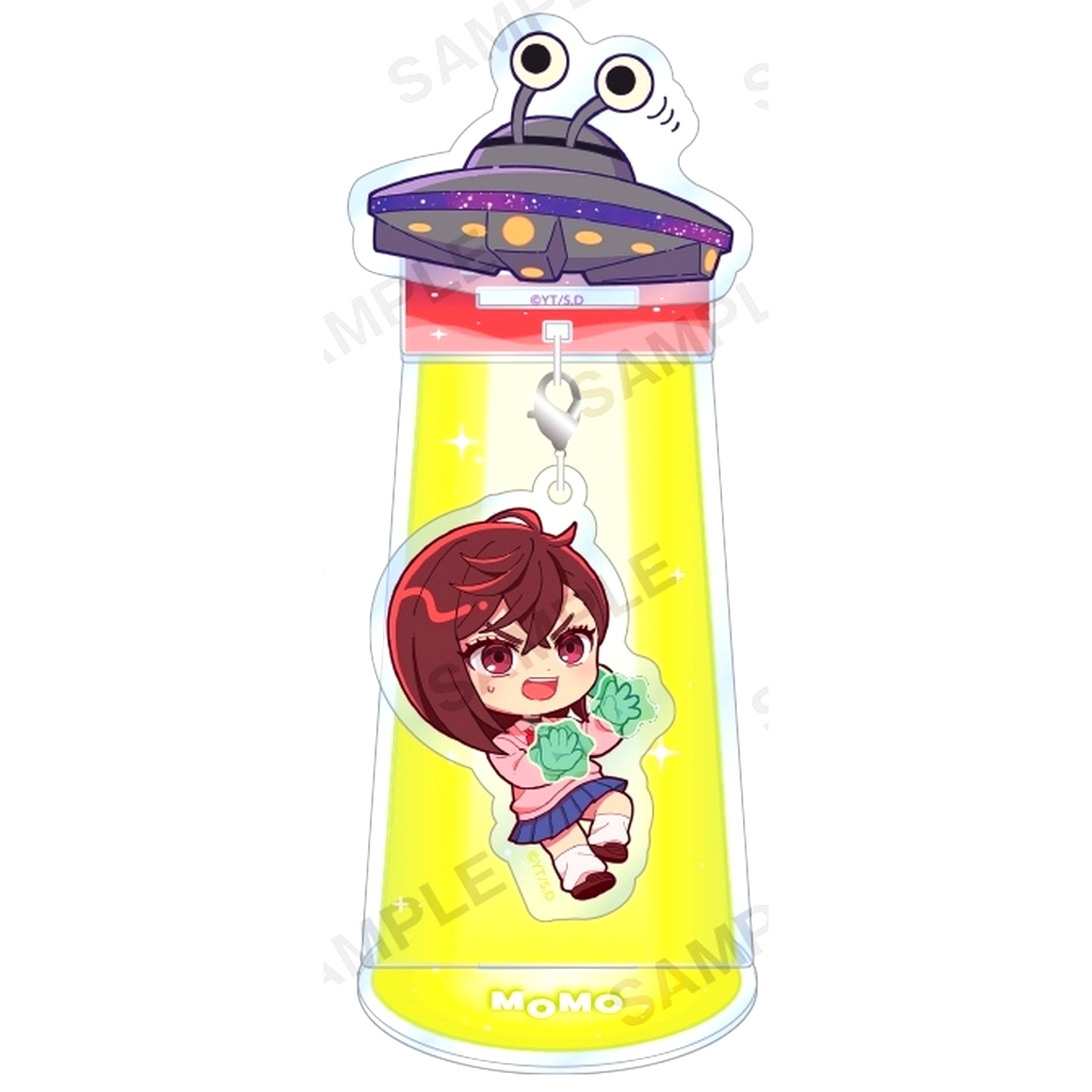 Momo Ayase Dandadan Swaying Abduction Charm & Stand [USED]