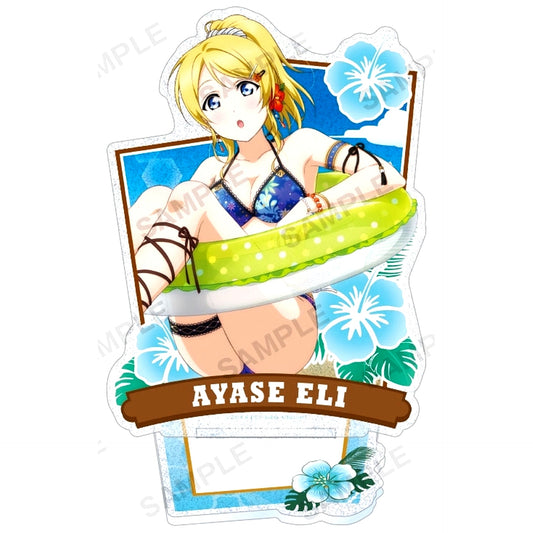 Eli Ayase u's Pool Ver. Kirarin Acrylic Stand Love Live! School Idol Festival [USED]