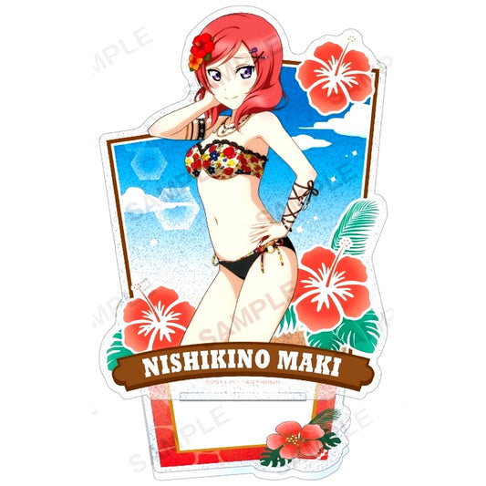 Maki Nishikino u's Pool Ver. Kirarin Acrylic Stand Love Live! School Idol Festival [USED]