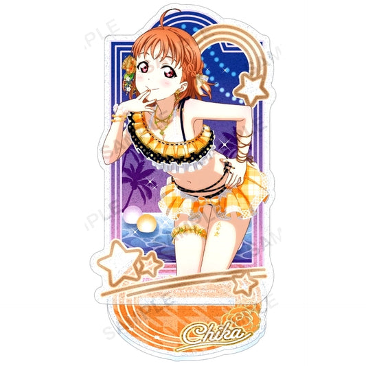 Chika Takami (Aqours Summer Night Ver.) Kirarin Acrylic Stand Love Live! School Idol Festival [USED]