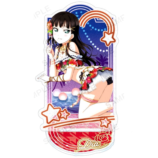 Dia Kurosawa (Aqours Summer Night Ver.) Kirarin Acrylic Stand Love Live! School Idol Festival [USED]