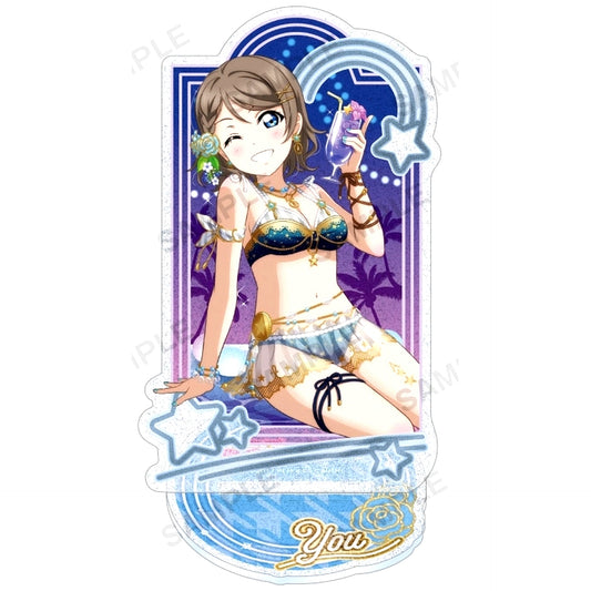 You Watanabe (Aqours Summer Night Ver.) Kirarin Acrylic Stand Love Live! School Idol Festival [USED]