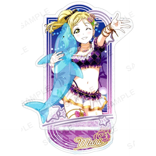 Mari Ohara (Aqours Summer Night Ver.) Kirarin Acrylic Stand Love Live! School Idol Festival [USED]