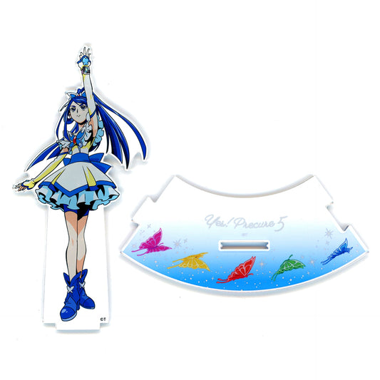 Cure Aqua Ring Acrylic Stand Yes! Precure 5 [USED]