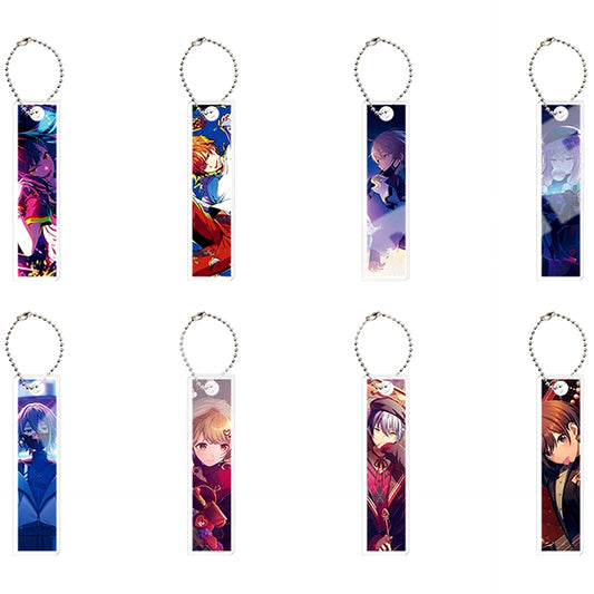 Set of 8 Project SEKAI Colorful Stage! feat. Hatsune Miku Acrylic Stick Keychain Collection Vol.9 A [USED]