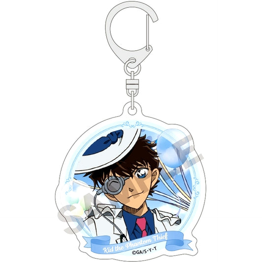 Kaito Kid Detective Conan Trading Acrylic Keychain Balloon No.4 [USED]