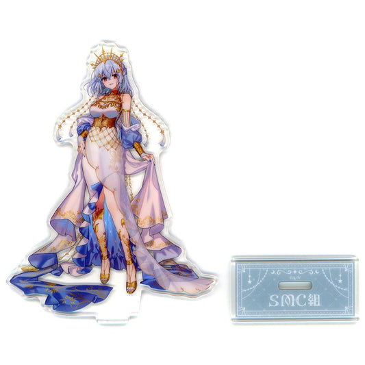 Hakase Fuyuki Acrylic Stand Virtual YouTuber Nijisanji SMC Group 6th Anniversary [USED]