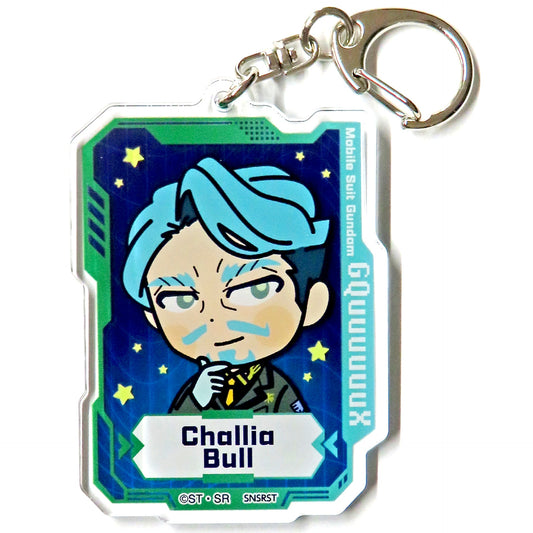 Challia Bull Mobile Suit Gundam GQuuuuuuX 7-Eleven Limited Acrylic Keychain Collection [USED]
