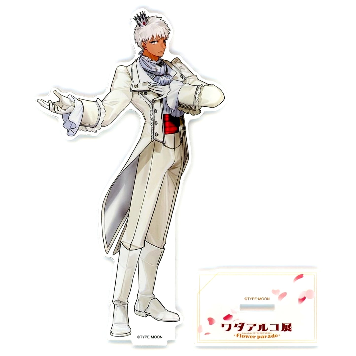 Nameless Fate/EXTRA Acrylic Stand Flower Parade Wada Arco Exhibition Fate and Fate/EXTRA ART WORKS Flower Parade Encore [USED]