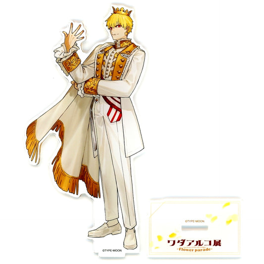 Gilgamesh Flower Parade Acrylic Stand Wada Arco Exhibition Fate & Fate/EXTRA ART WORKS Flower Parade Encore [USED]