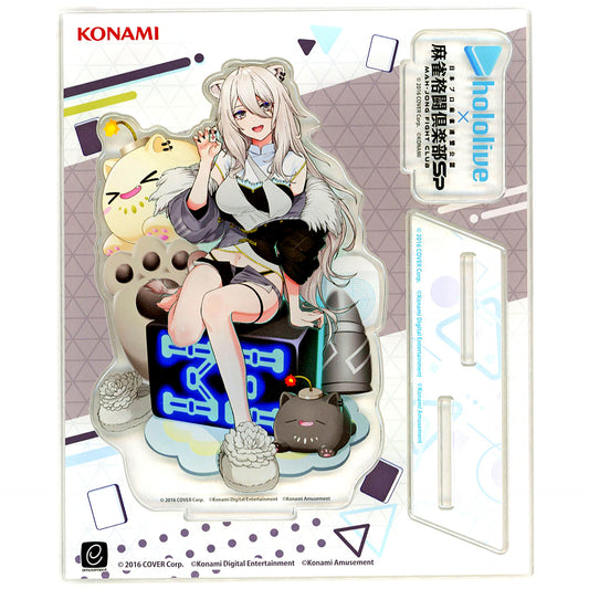 Shishiro Botan Ver. Pajama-jan Until Morning Acrylic Stand Virtual YouTuber Hololive x Mahjong Fight Club Sp Hololive Mahjong Dai Dai Dai Collabo Fes 3rd Original Goods Present Campaign Point Exchange Prize [USED]