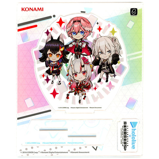 All Characters Petit Ver. Acrylic Stand Virtual YouTuber Hololive x Mahjong Fight Club Sp Hololive Mahjong Dai Dai Dai Collabo Festival Vol. 3 Original Goods Present Campaign Point Exchange Prize [USED]