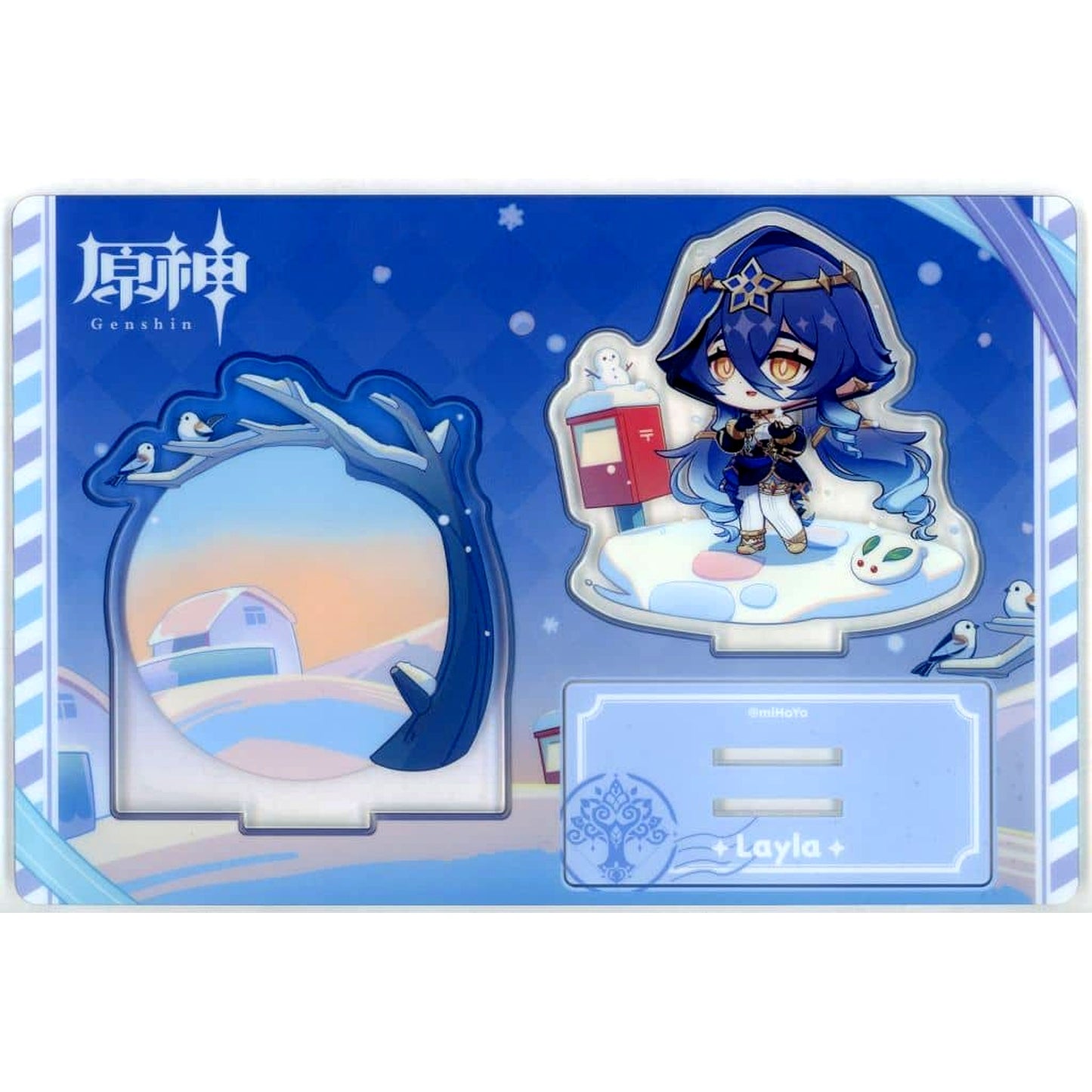 Layla Genshin Tekuteku Adventure Series Acrylic Stand POP UP STORE 2025 [USED]