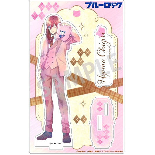 Hyoma Chigiri Teddy Bear Kamiani TOUCH Blue Lock Acrylic Stand [USED]