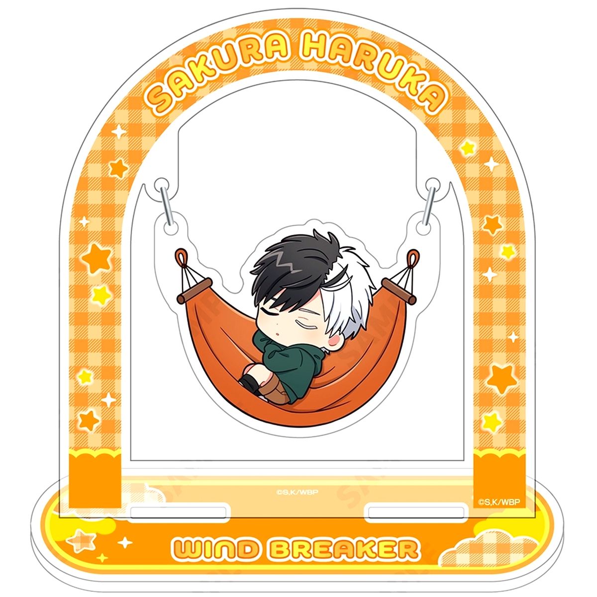 Haruka Sakura Yura-Ko Acrylic Stand Wind Breaker [USED]