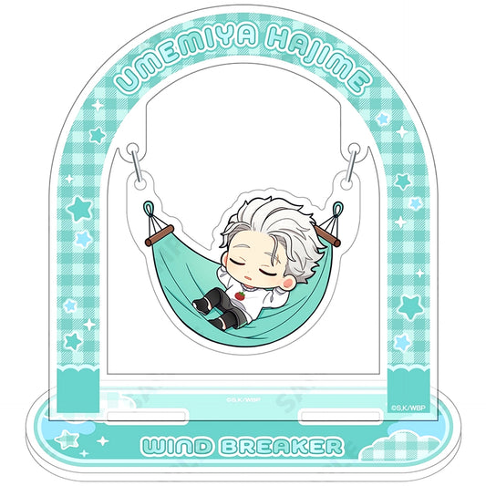 Hajime Umemiya 2. Wind Breaker Yurakko Acrylic Stand [USED]