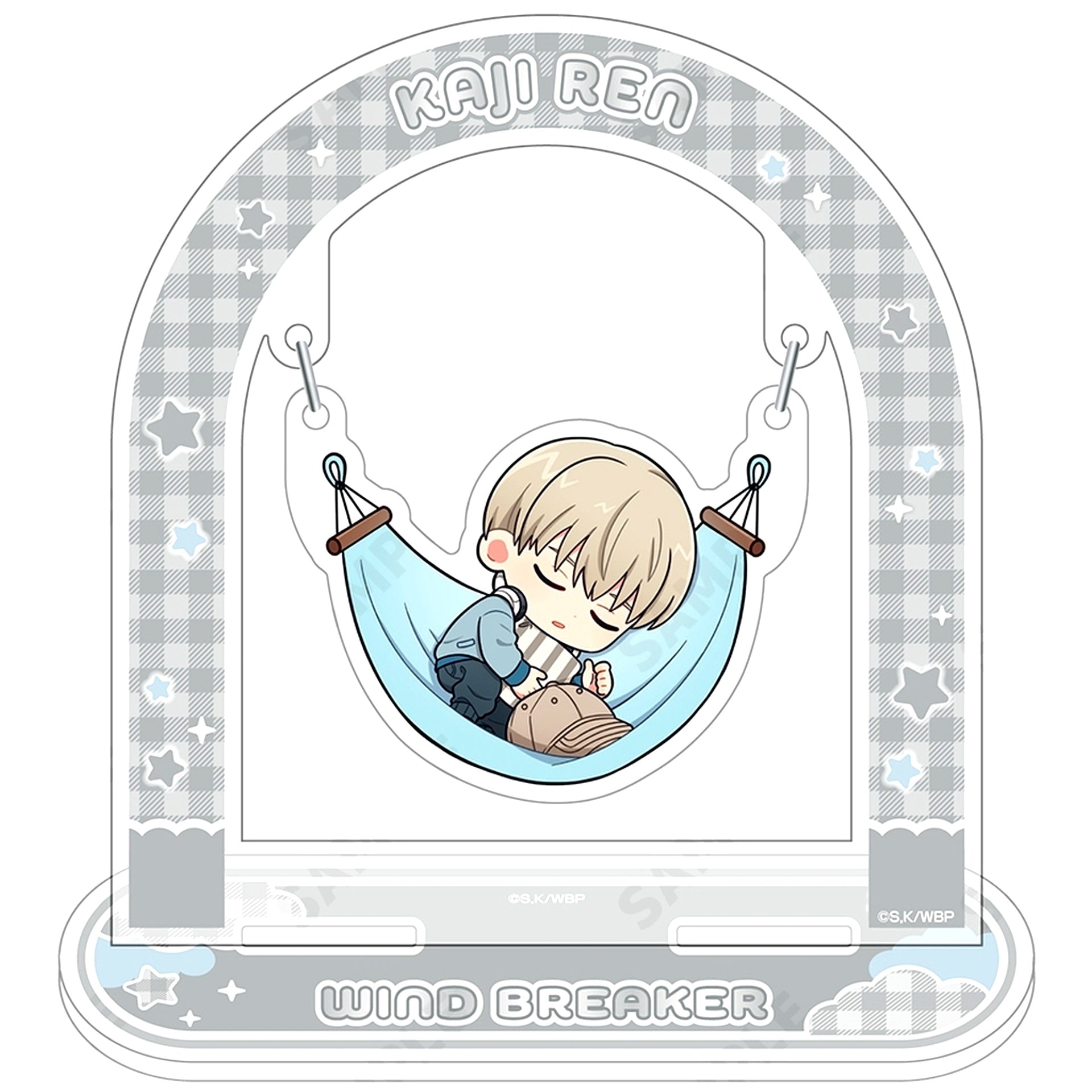 Ren Kaji 6 Yurakko Acrylic Stand WIND BREAKER [USED]