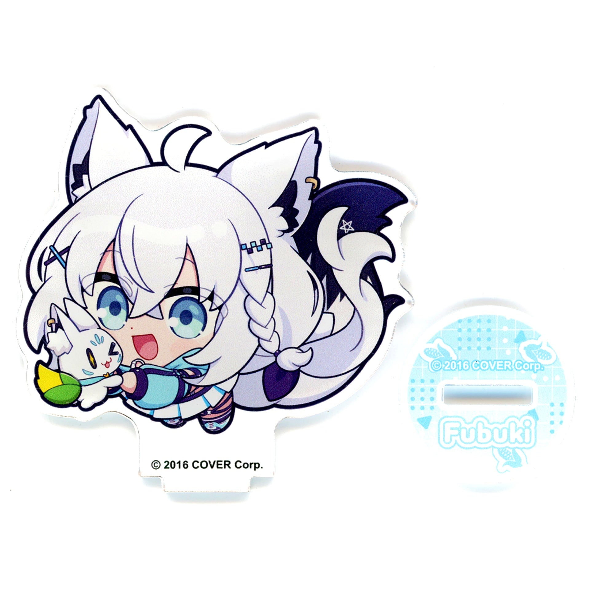 Shirakami Fubuki Virtual YouTuber Hololive GAMERS fes. Cho Cho Cho Cho Gamers 2 Random Kuji with Prize Mini Character Acrylic Stand [USED]