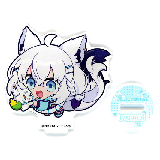 Shirakami Fubuki Virtual YouTuber Hololive GAMERS fes. Cho Cho Cho Cho Gamers 2 Random Kuji with Prize Mini Character Acrylic Stand [USED]