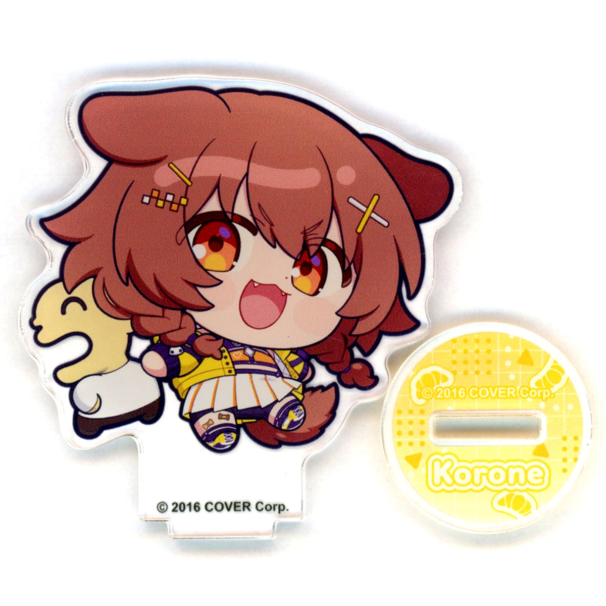 Inugami Korone Mini Character Acrylic Stand Virtual YouTuber Hololive hololive GAMERS fes. Cho Cho Cho Cho Gamers 2 Random Kuji with Prize [USED]