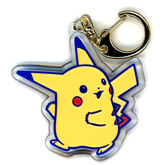 Pikachu Looking Back Pokemon Acrylic Keychain Collection Pikachu Diner Pokemon Center Limited [USED]