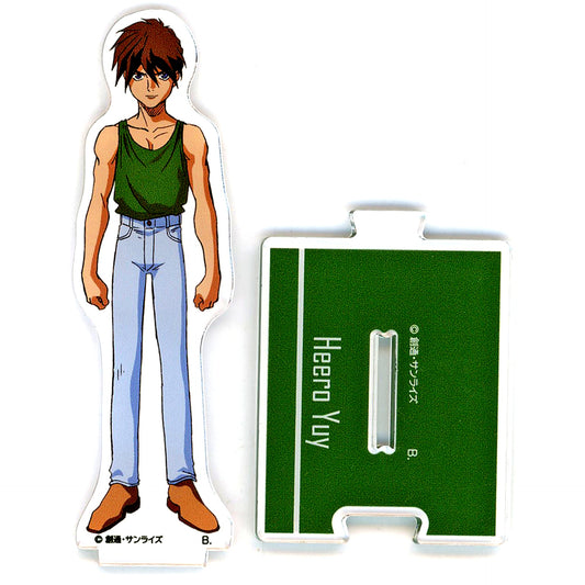 Heero Yuy Mobile Suit Gundam Wing Endless Waltz Connecting Acrylic Stand [USED]