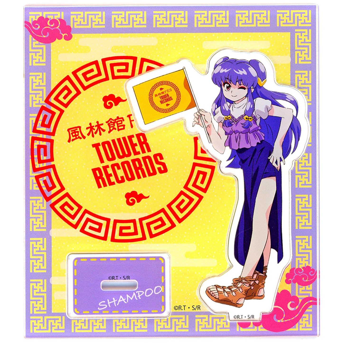 Shampoo Ranma 1/2 x Tower Records Acrylic Stand [USED]