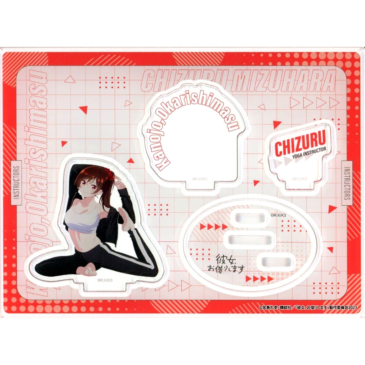 Chizuru Mizuhara C-1 Prize Rent-A-Girlfriend TV Anime DMM Scratch 6th Acrylic Stand [USED]