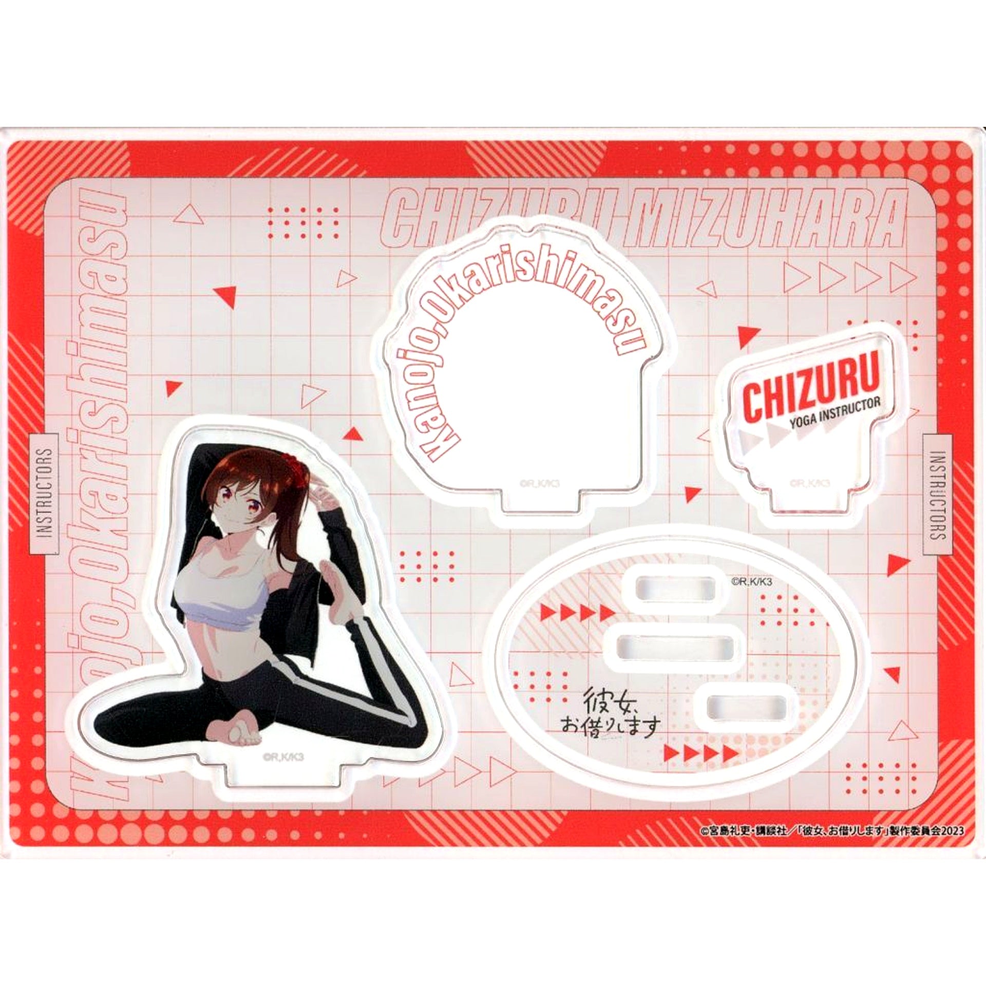 Chizuru Mizuhara C-1 Prize Rent-A-Girlfriend TV Anime DMM Scratch 6th Acrylic Stand [USED]