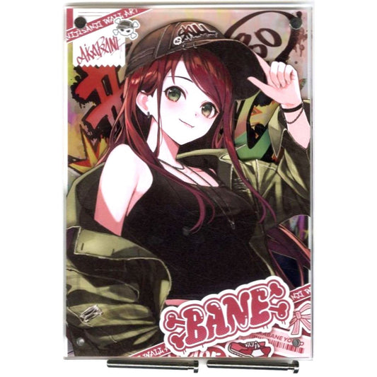 Akabane Youko 2 Layer Acrylic Panel DMM Scratch! Virtual YouTuber Nijisanji WALL ART Scratch Prize A-1 [USED]