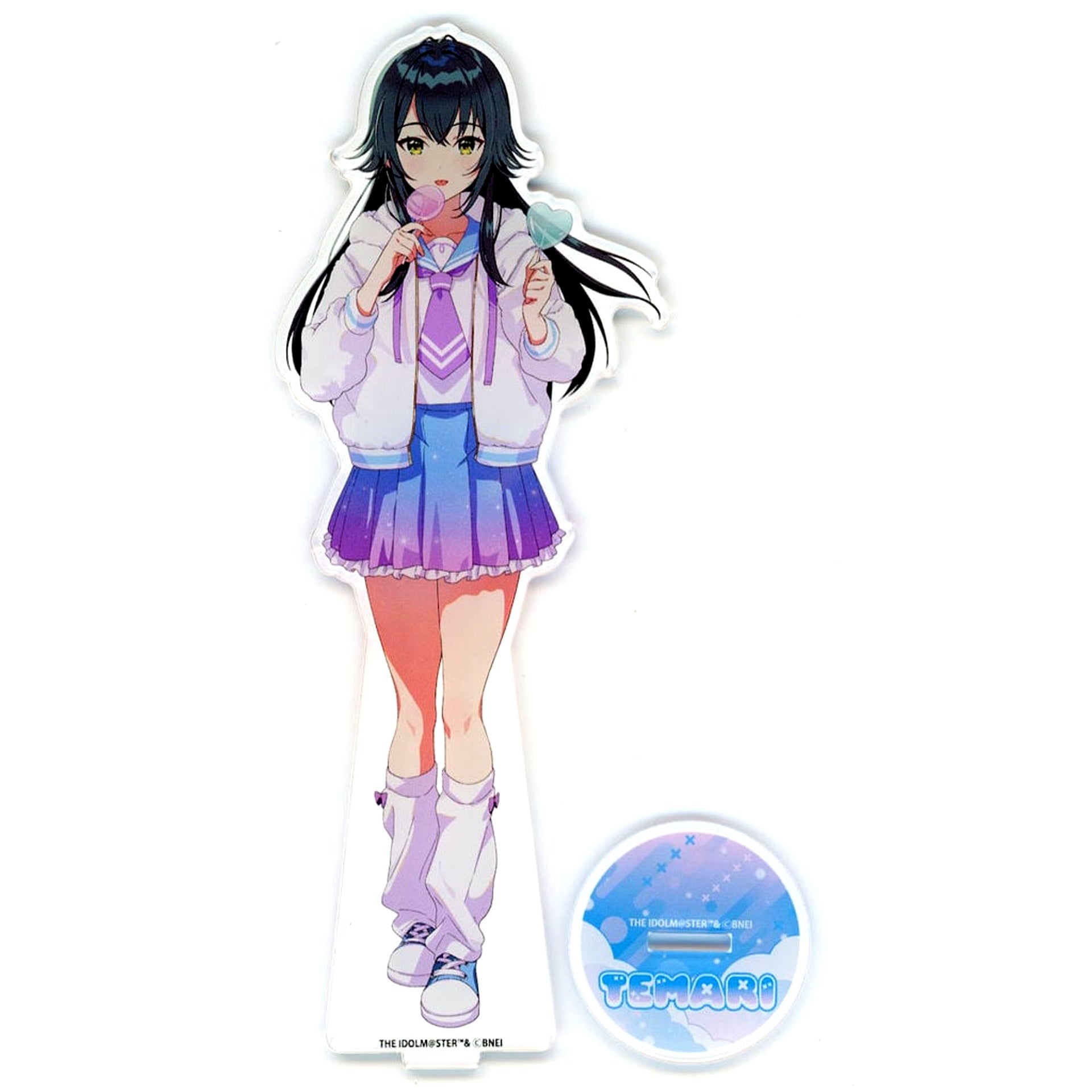 Temari Tsukimura Gakuen Idolmaster BIG Acrylic Stand DMM Scratch! Prize B-2 [USED]