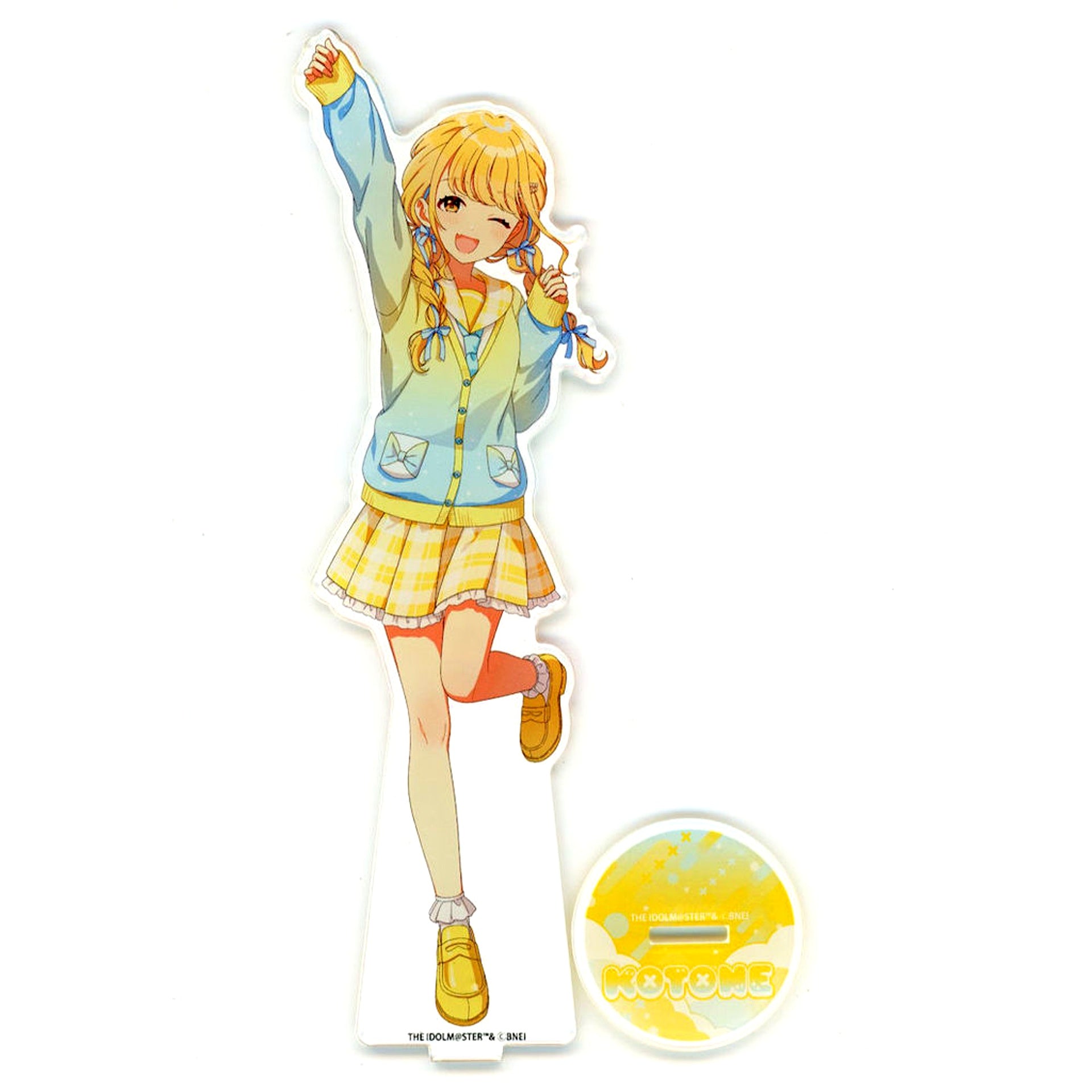 Kotone Fujita B-3 Prize Gakuen Idolmaster BIG Acrylic Stand DMM Scratch! [USED]