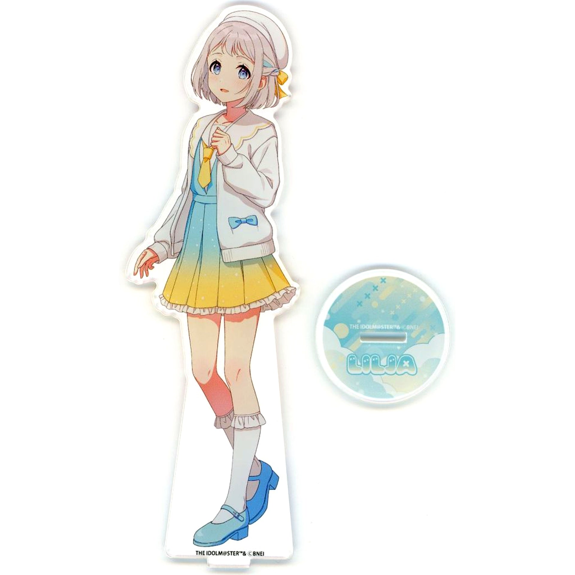Lilja Katsuragi B-5 Prize BIG Acrylic Stand DMM Scratch! Gakuen Idolmaster Scratch [USED]