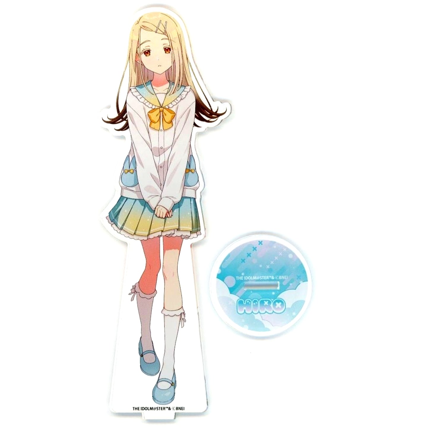 Hiro Shinozawa Gakuen Idolm@ster DMM Scratch! BIG Acrylic Stand Prize B-8 [USED]