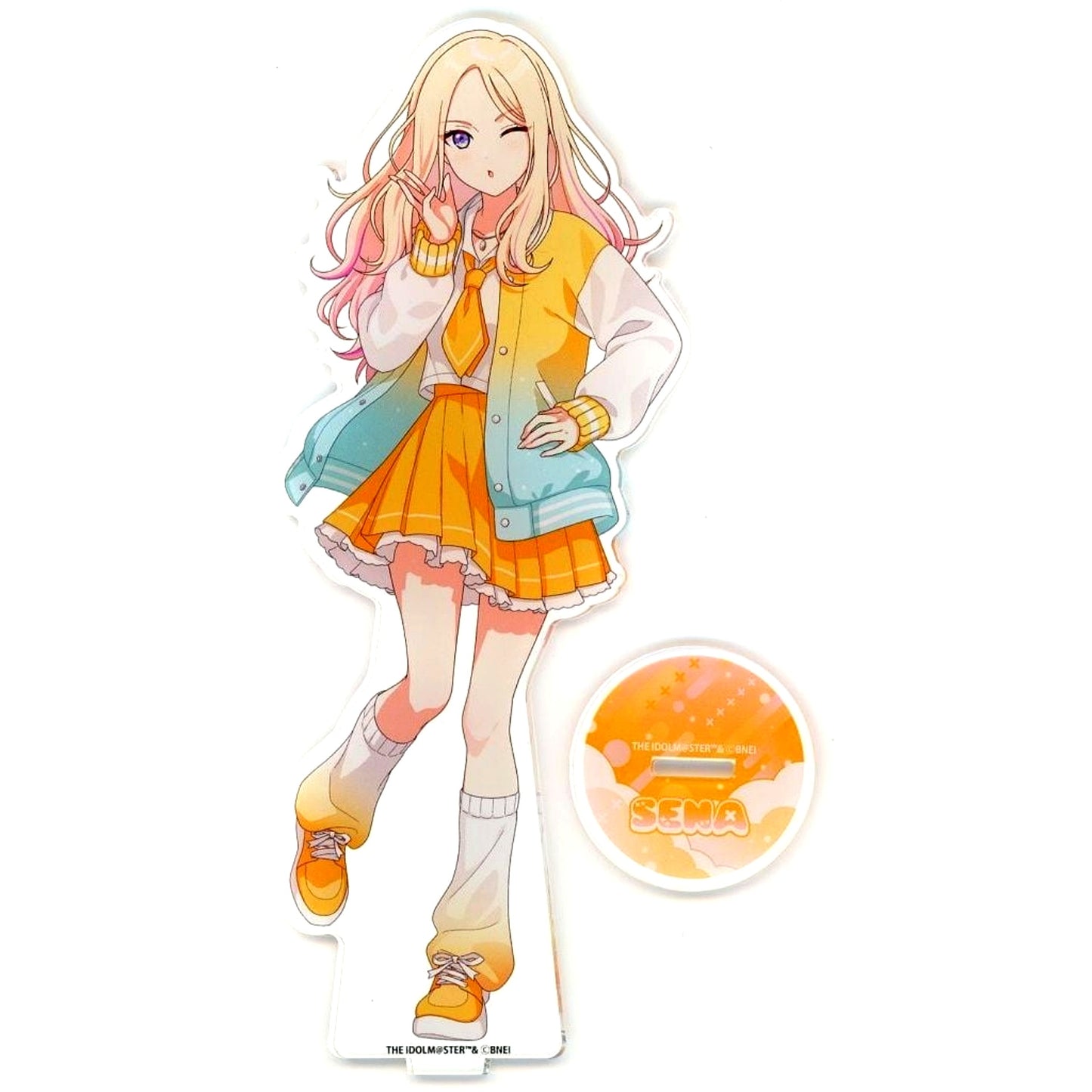Sena Juo Gakuen Idolmaster DMM Scratch BIG Acrylic Stand Prize B 9 [USED]