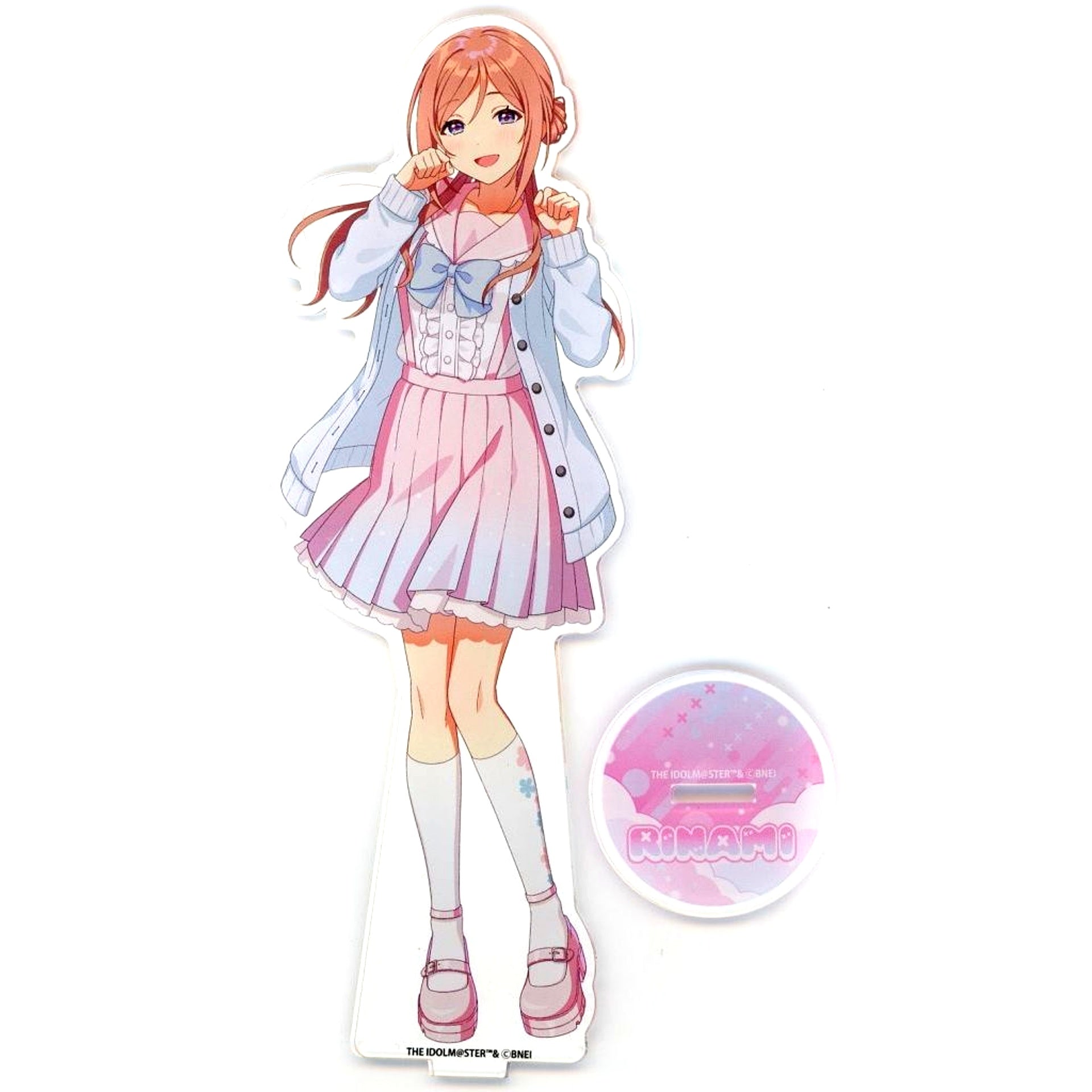 Rinami Himesaki Prize B-12 Gakuen Idolmaster DMM Scratch! BIG Acrylic Stand [USED]