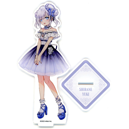 Shirane Yuki C-6 Prize Re:AcT DMM Scratch! Summer Dress Outing Scratch Acrylic Stand [USED]