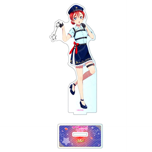 Mei Yoneme Big Acrylic Stand Thief & Police Love Live! Superstar!! Pop Up Shop [USED]