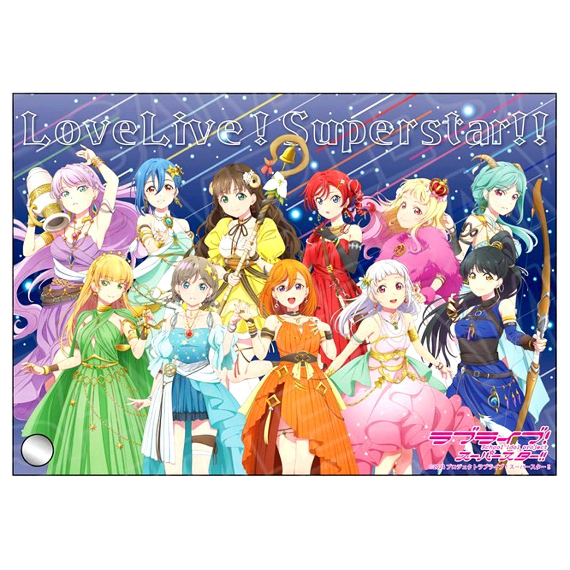 Liella! Love Live! Superstar!! Glitter Mini Acrylic Art Liella! Asian Festival!! POP UP SHOP [USED]