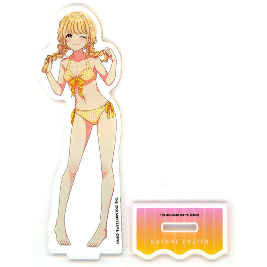 Kotone Fujita Life-Size Acrylic Stand Gakuen iDOLM@STER in Sweets Paradise Beach House [USED]